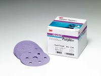 【販売終了】3M™ フッキット™ パープルプラス サンディングディスク DF4 125mm径
