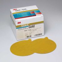 【一部販売終了】3M™ スティキット™ ゴールド ディスク 125mm径(ライナー紙付き)